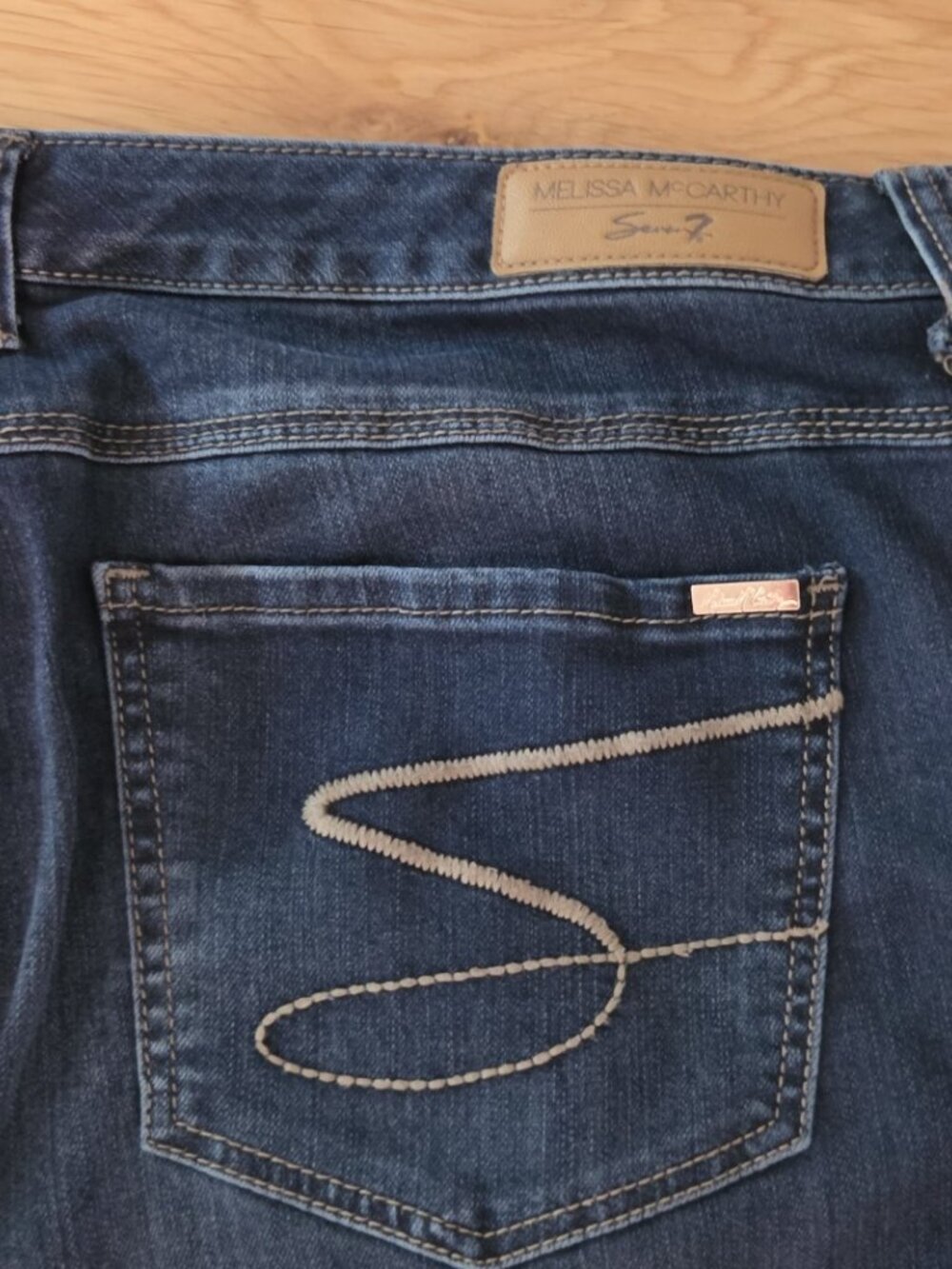 LANE BRYANT CLASSIC MELISSA McCARTHY SEVEN 7 LEGGING JEAN - Sz 20 - Picture 3 of 10